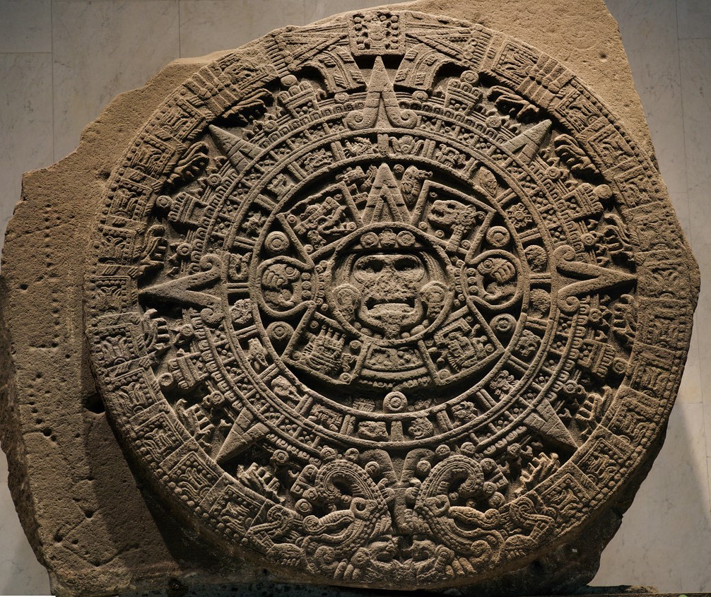 Calendario Azteca museo antropología Ciudad de Mexico
